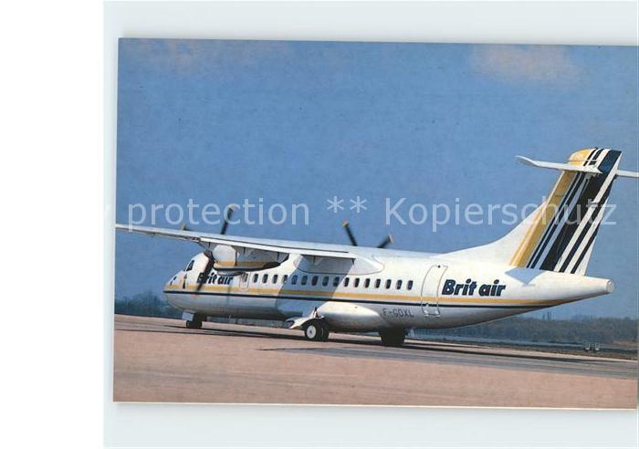 Flugzeuge Zivil Brit Air ATR 42 F-GDXL