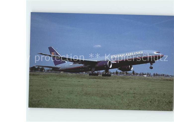 Flugzeuge Zivil United Airlines Boeing 777-222 N777UA