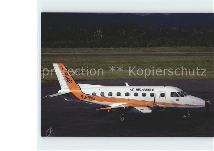 Flugzeuge Zivil Air Melanesiae Embraer 110P1 Bandeirante YJ-RV6 c/n 110221