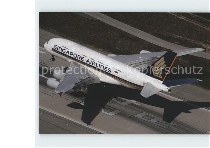 Flugzeuge Zivil Singapore Airline Airbus A380-800 9V-SKD Cn 008