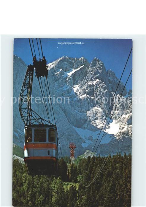 Seilbahn Zugspitze Zugspitzgipfel