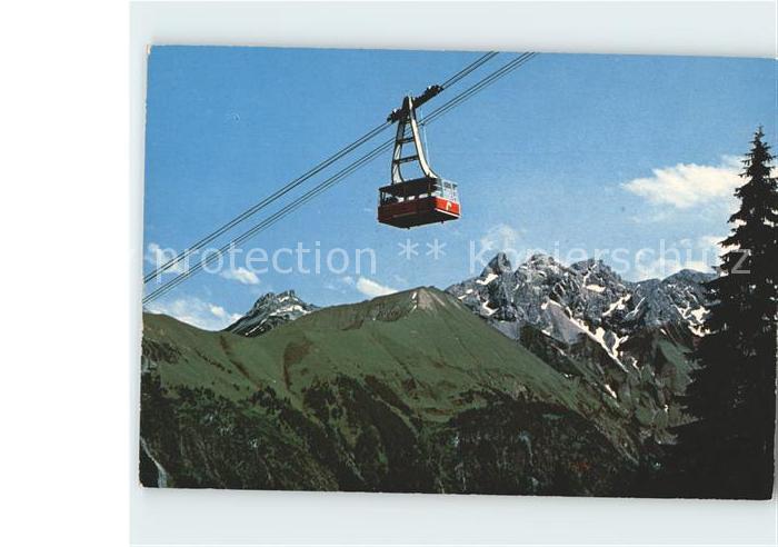 Seilbahn Fellhorn Oberstdorf-Birgsautal