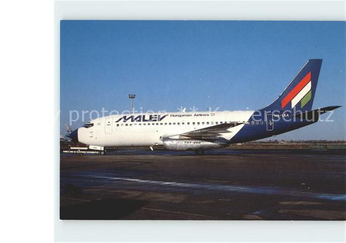 Flugzeuge Zivil Malev Hungarian Airlines HA-LEA Boeing 737-2Q8