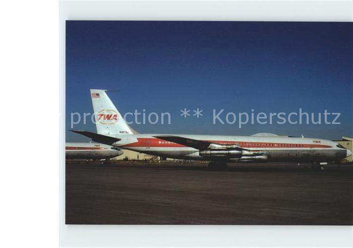 Flugzeuge Zivil TWA B707-331 N18702