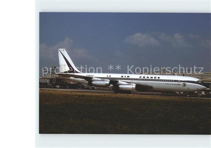 Flugzeuge Zivil Air France B707-328 F-BHSU Chateau de V
