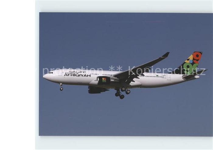 Flugzeuge Zivil Afriqiyah A330-202 F-WWYS c/n 1024