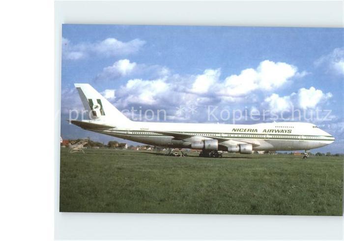 Flugzeuge Zivil Nigeria Airways B747 2B4B combi N 204AE c/n 21099
