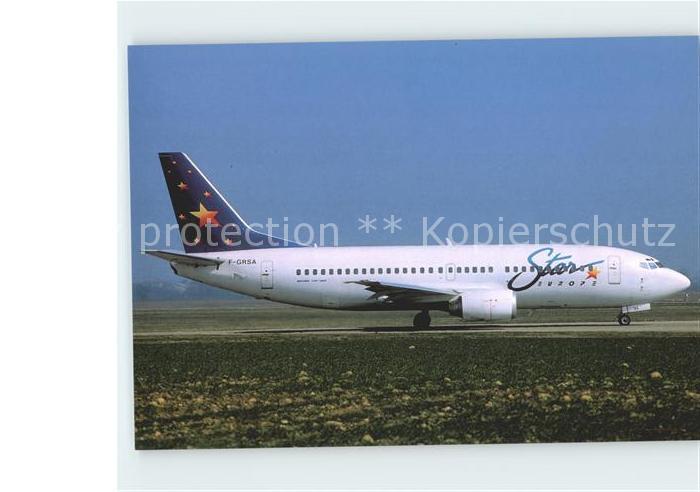 Flugzeuge Zivil Star Europe B737-33A F-GRSA c/n 25011