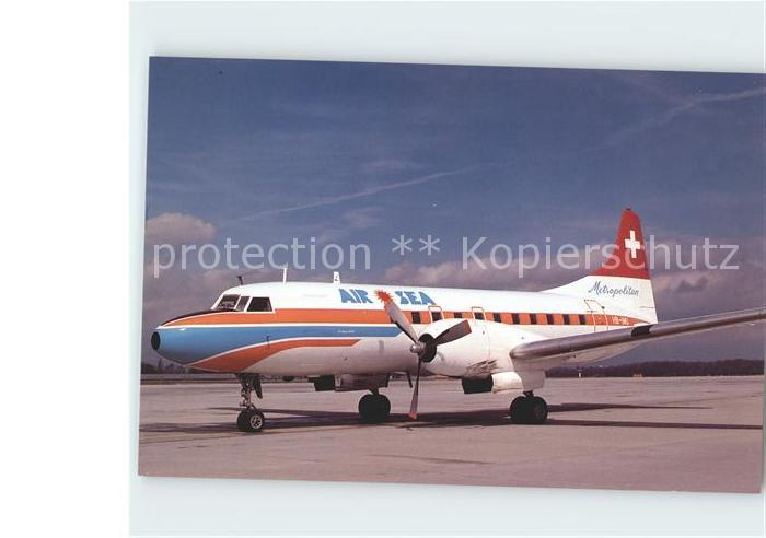 Flugzeuge Zivil Air-Sea Service Convair 440 HB-IMU c/n 474