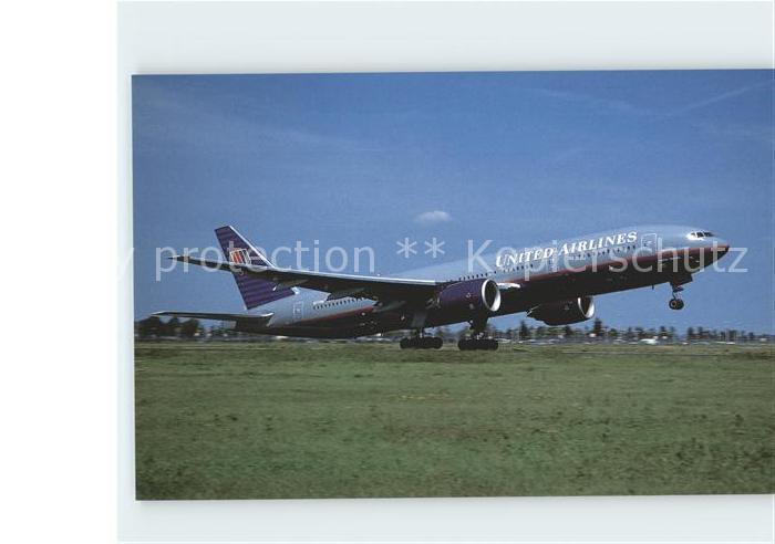 Flugzeuge Zivil United Airlines Boeing 777-222 N777UA