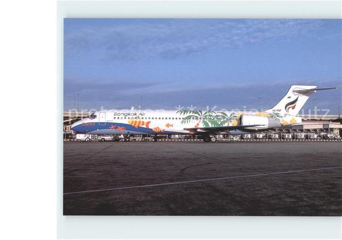 Flugzeuge Zivil Bangkok Air Samui col. Boeing 717 HS-PGP