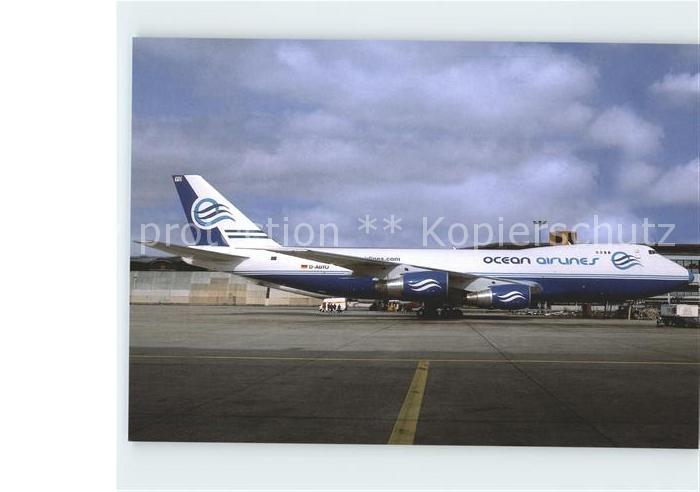 Flugzeuge Zivil Ocean Airlines B747-230F/SCD D-ABYO Cn