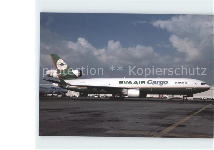 Flugzeuge Zivil Eva Air Cargo MD-11 B-16102 Cn 48543/572