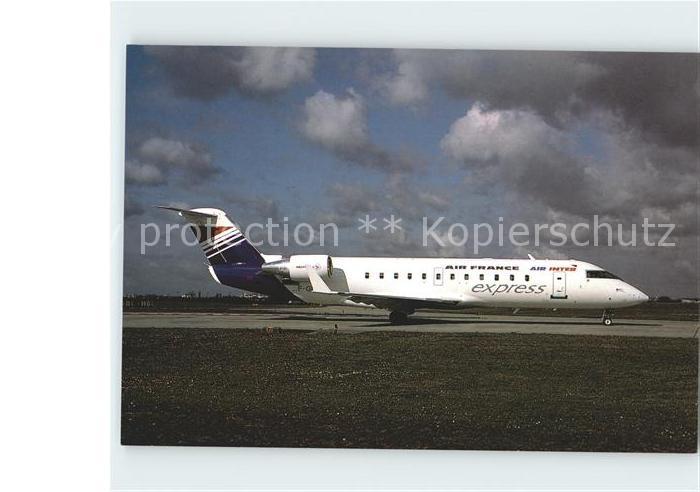 Flugzeuge Zivil Air Littoral Canadair Regional Jet F-GLIZ