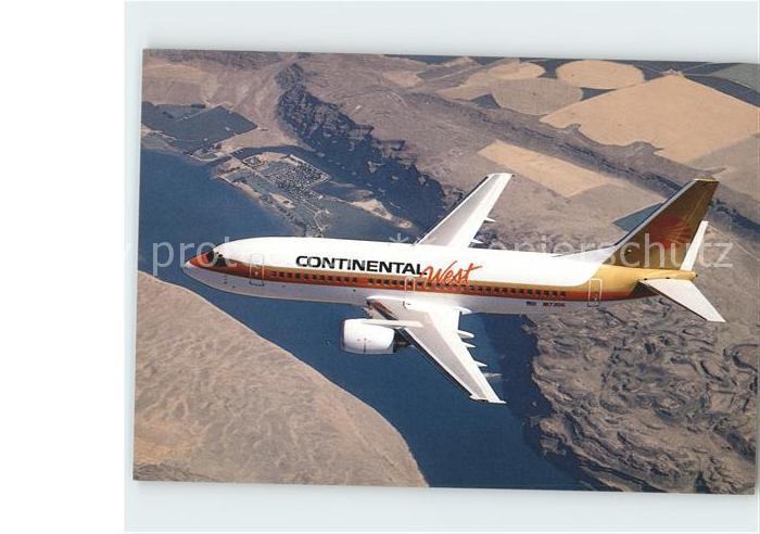 Flugzeuge Zivil Continental West Boeing 737-300 N17306