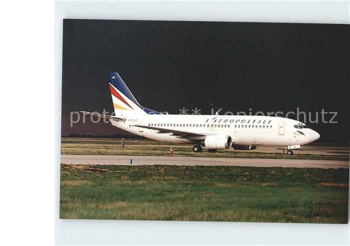 Flugzeuge Zivil L'Aeropostale Boeing B.737-3B3QC F-GFUE C7n 24387