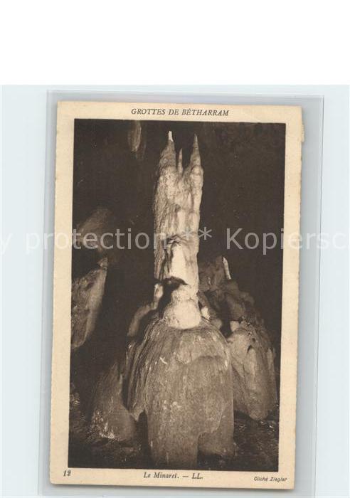 Hoehlen Caves Grottes Betharram Le Minaret