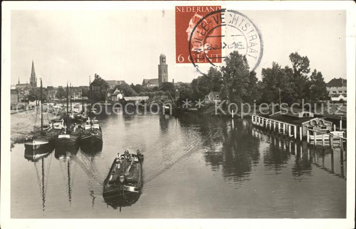 Zwolle Overijssel Zwarte Water Hafen Segelboot