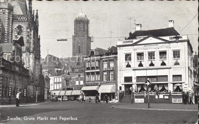 Zwolle Overijssel Markt Peperbus