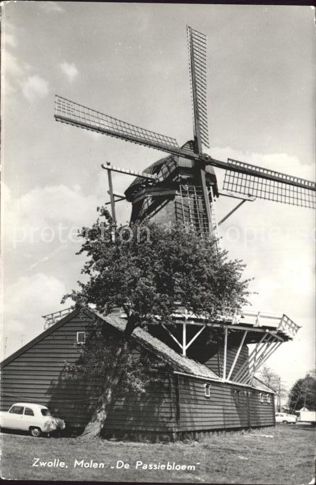 Zwolle Overijssel Molen Passiebloem