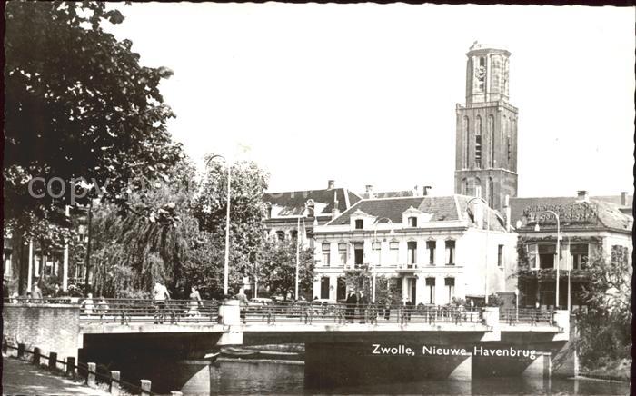Zwolle Overijssel Havenbrug