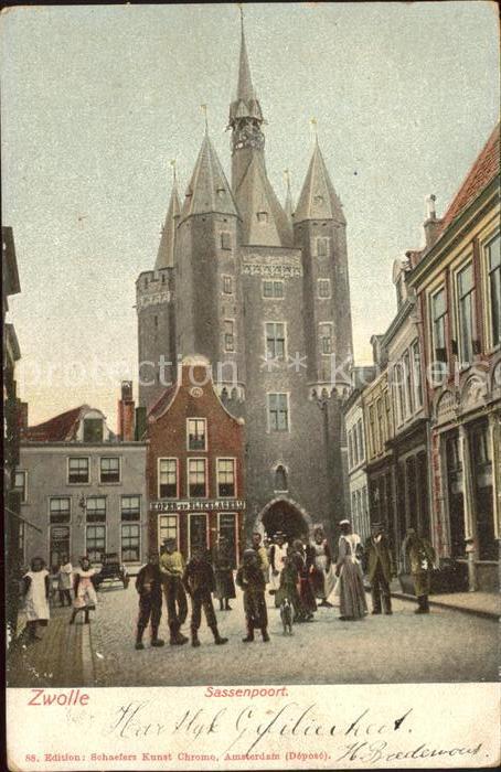 Zwolle Overijssel Sassenpoort