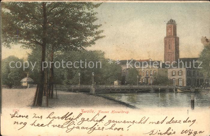 Zwolle Overijssel Havenbrug