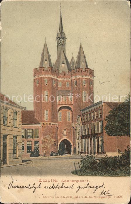 Zwolle Overijssel Sassenpoort