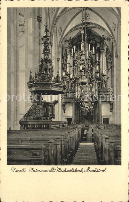 Zwolle Overijssel Interieur St. Michaelskerk