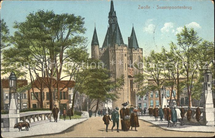 Zwolle Overijssel Sassenpoortenbrug