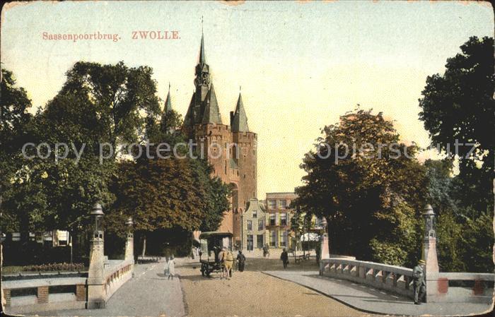 Zwolle Overijssel Sassenpoortbrug