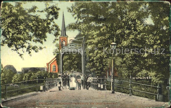 Zwolle Overijssel Brug Oosterkerk