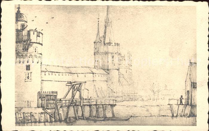 Zwolle Overijssel Swanetoren Jan Bachtoren Roode-Toren