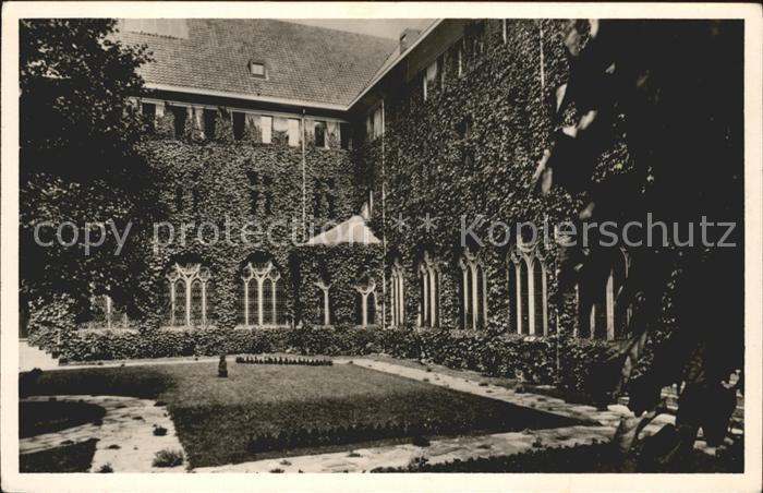 Zwolle Overijssel Dominikanenklooster Binnentuin