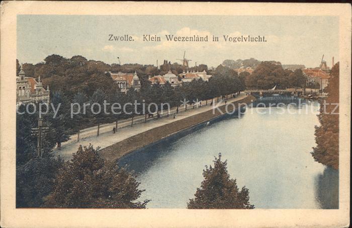 Zwolle Overijssel Klein Weezenland Vogelvlucht