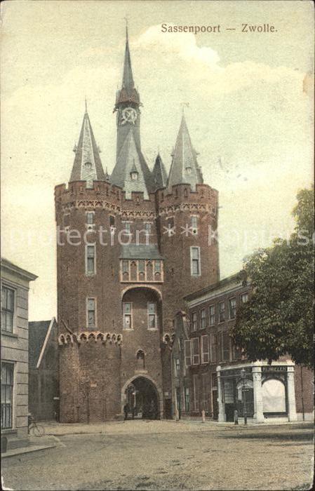 Zwolle Overijssel Sassenpoort
