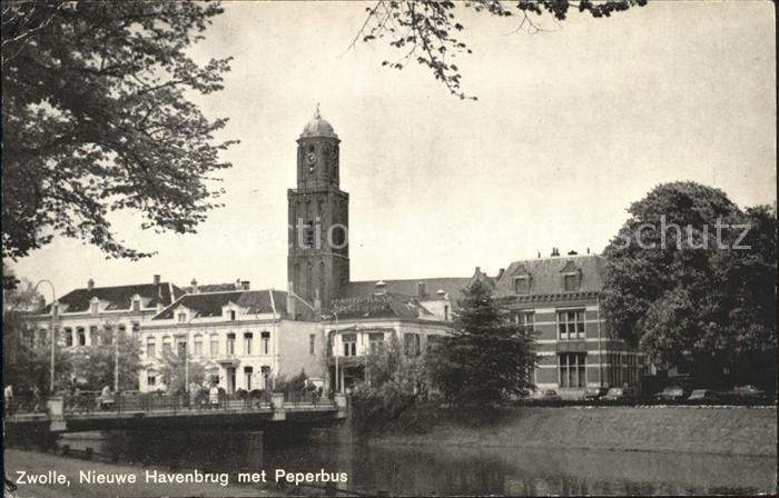 Zwolle Overijssel Havenbrug Peperbrug