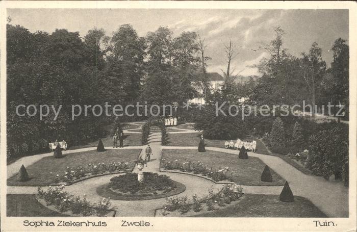 Zwolle Overijssel Sophia Ziekenhuis Tuin