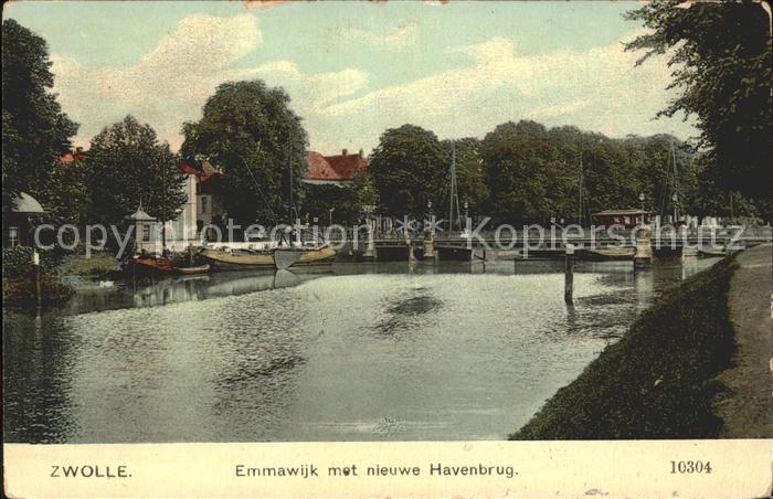Zwolle Overijssel Emmawijk Havenbrug