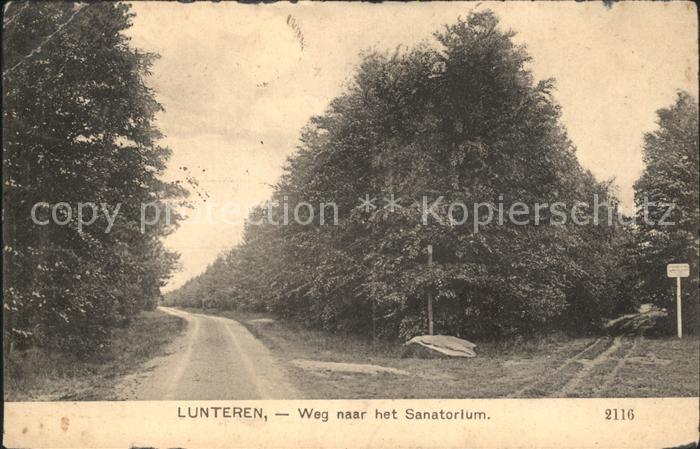 Lunteren Weg naar het Sanatorium