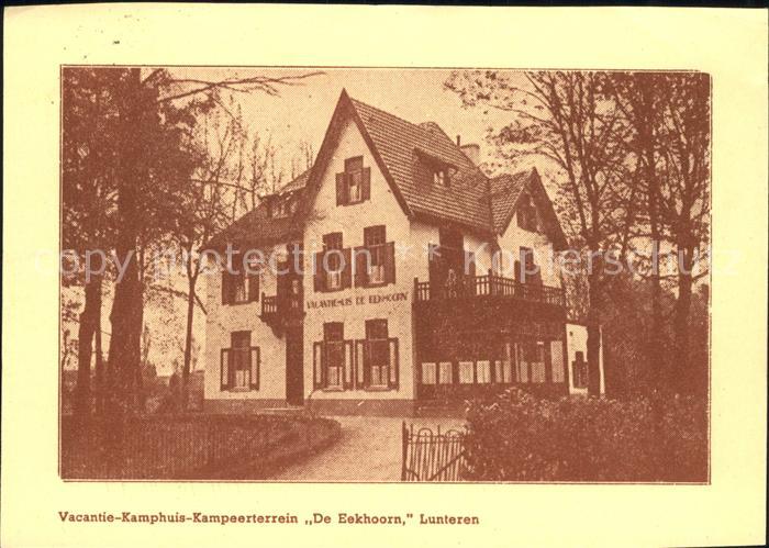 Lunteren Vacantie Kamphuis Kampeerterrein De Eekhoorn