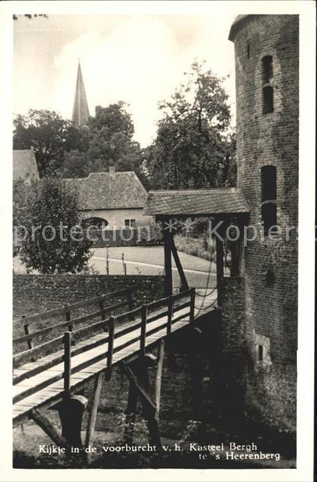 S Heerenberg Montferland Kijkje voorbrucht Kasteel Bergh