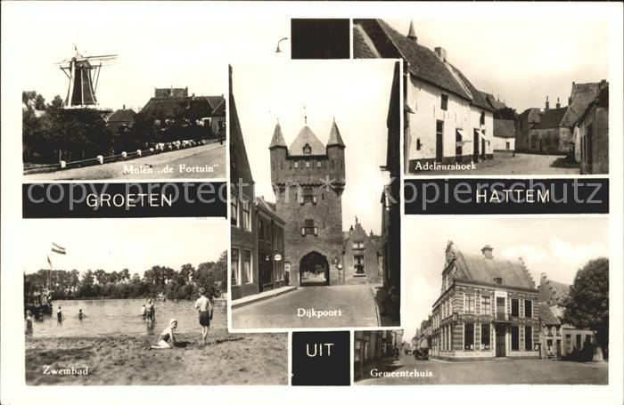 Hattem Zwolle Dijkpoort Gemeentehuis Adelaarshoek Zwe