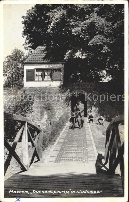 Hattem Zwolle Daendelspoortje Stadsmuur