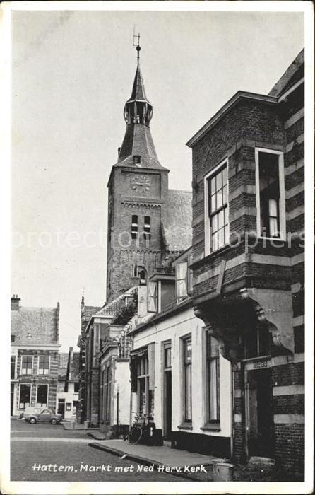 Hattem Zwolle Markt Ned. Herv. Kerk