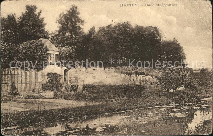 Hattem Zwolle stadsmuren