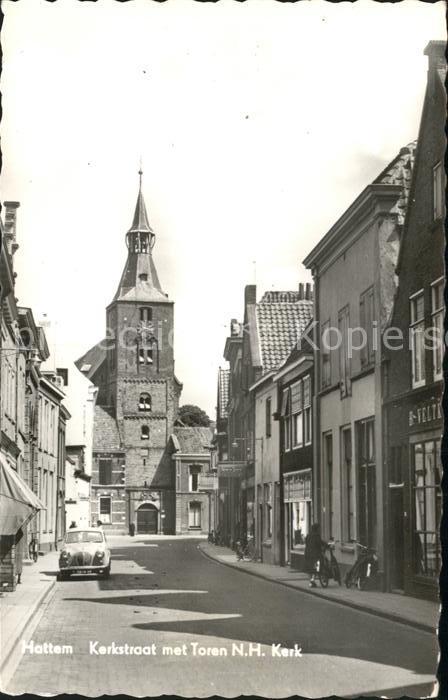 Hattem Zwolle Kerkstraat Toren N.H.Kerk