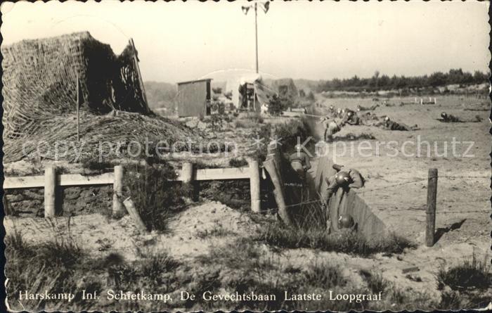 Harskamp Inf. Schietkamp De Gevechtsbaan Laatste Loopgraaf