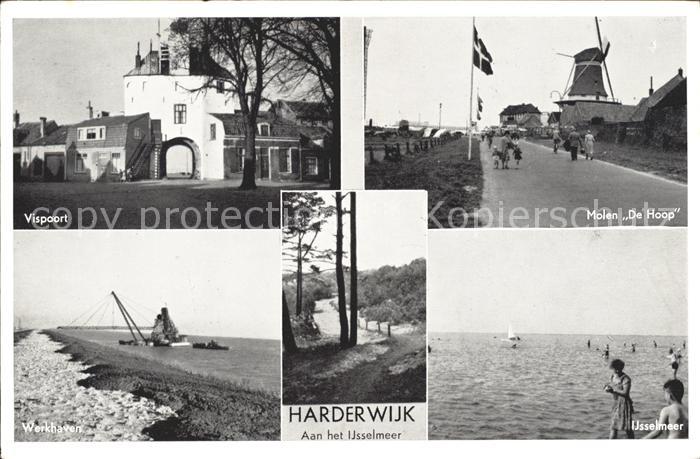 Harderwijk Molen De Hoop IJsselmeer Werkhaven Visp