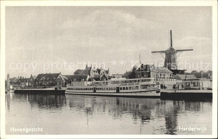 Harderwijk Havengezicht Schiff